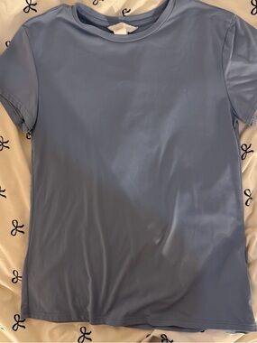 H&M Light Blue Short Sleeve Tee